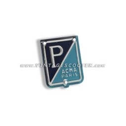 Embleme de calandre Acma/Paris résine modèles 125 1957-58 / 150 GL 1957-58